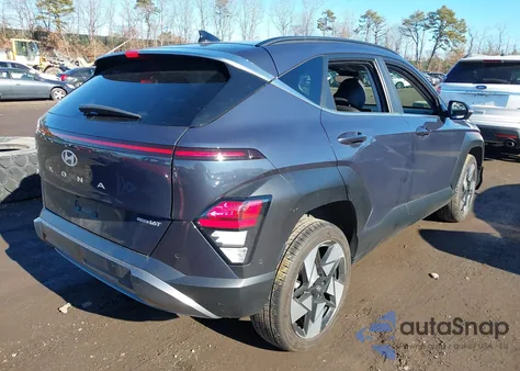 2024 Hyundai Kona Limited z USA, uszkodzony, nr VIN KM8HECA35RU167499